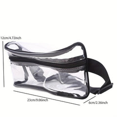 Clear PVC Waterproof Waist Bag for Beach & Swimming