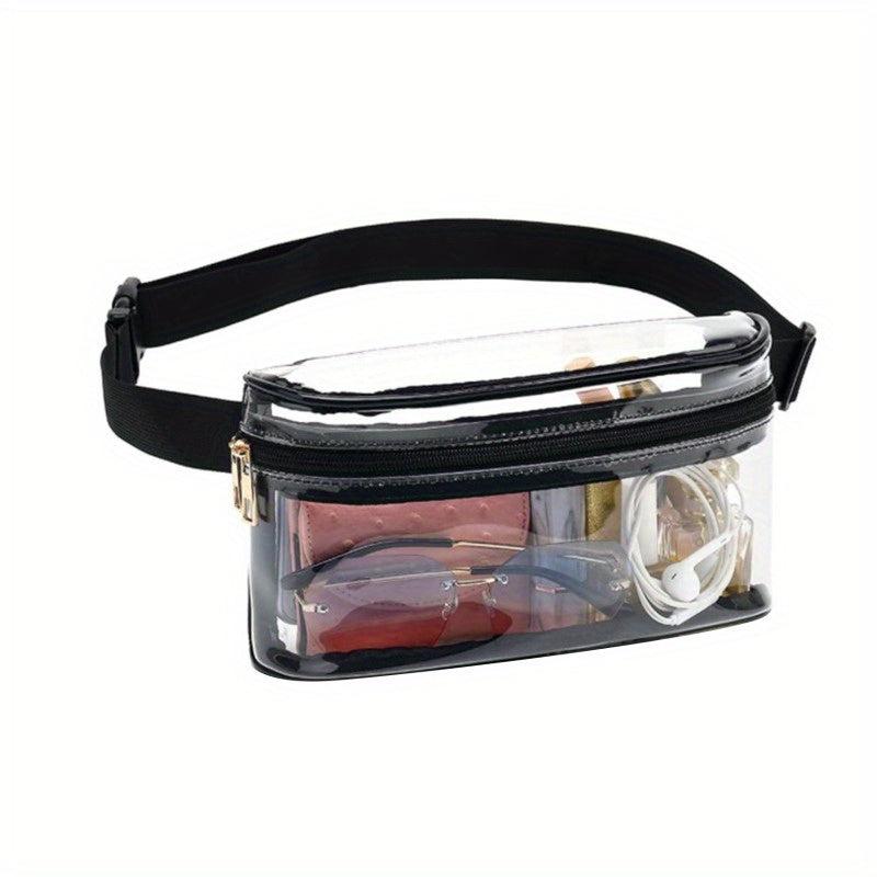 Clear PVC Waterproof Waist Bag for Beach & Swimming