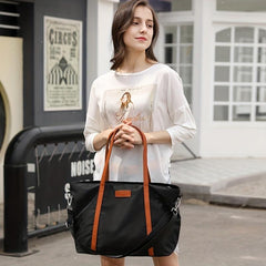 Casual Waterproof Shoulder Bag for Computer with Large Capacity