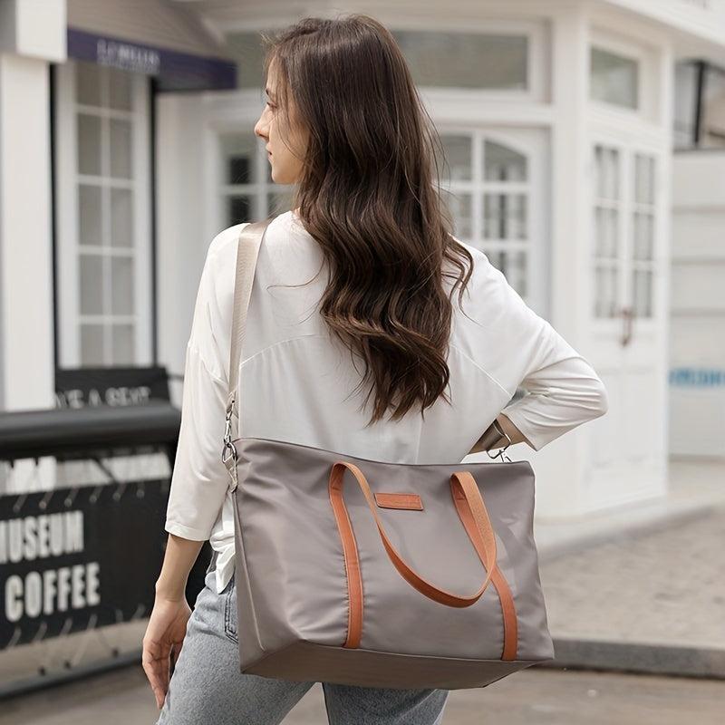Casual Waterproof Shoulder Bag for Computer with Large Capacity