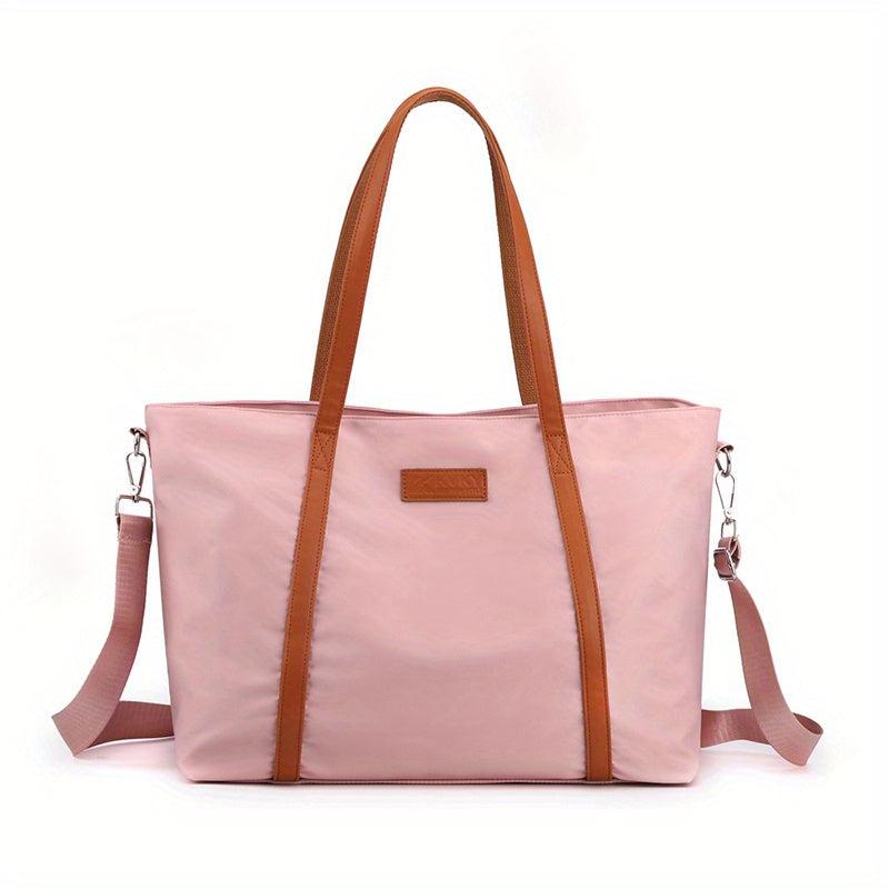 Casual Waterproof Shoulder Bag for Computer with Large Capacity
