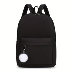 Casual Macaron Backpack Large Capacity Travel Bag
