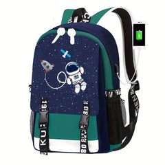 Cartoon Luminous Backpack Casual Durable Backpack