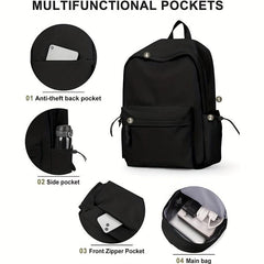Lightweight Casual Laptop Backpack For Men And Women School Bookbag