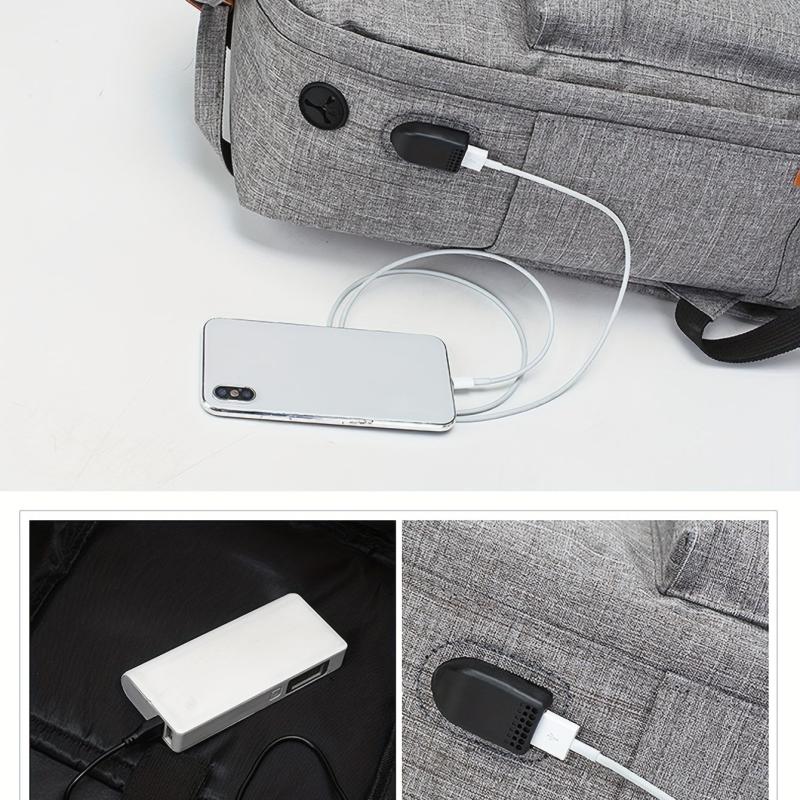 3pcs Multifunctional Backpack Computer Bag Set
