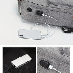 3pcs Multifunctional Backpack Computer Bag Set