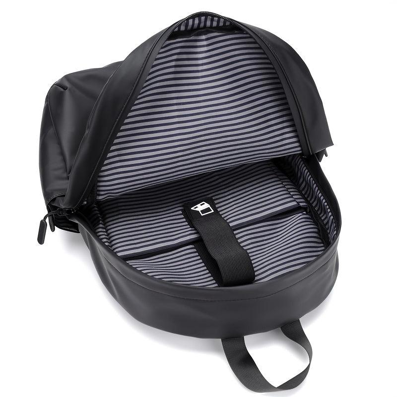 Men's Laptop Backpack 18L Slim Waterproof Travel Bag with USB Charging Port