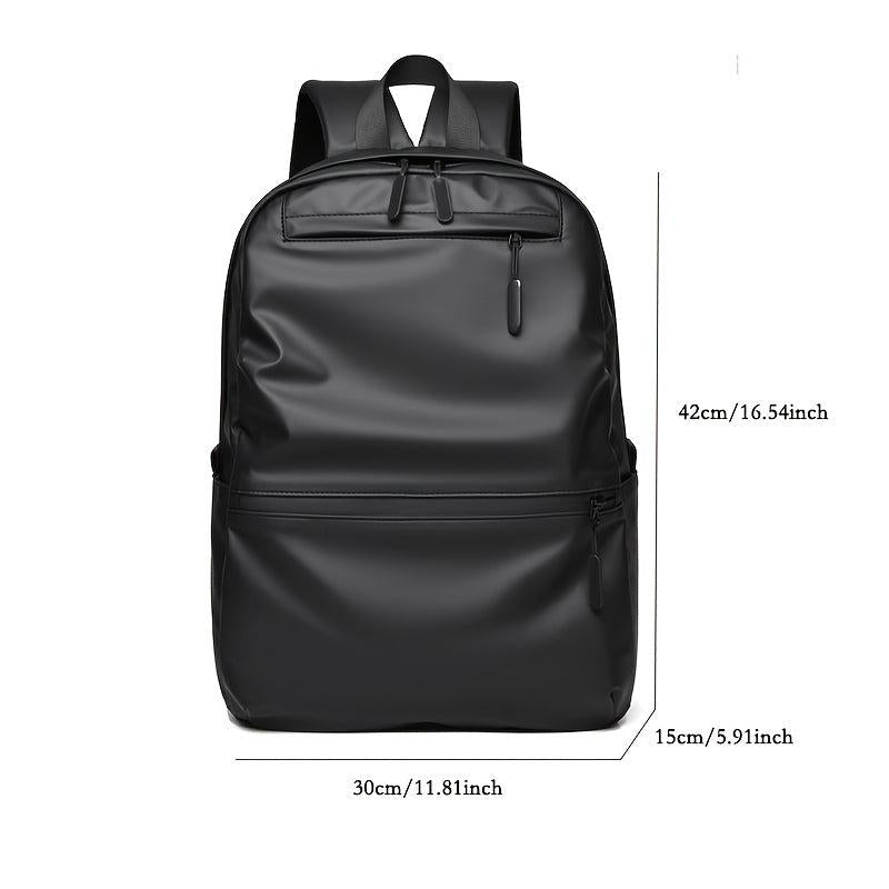 Men's Laptop Backpack 18L Slim Waterproof Travel Bag with USB Charging Port