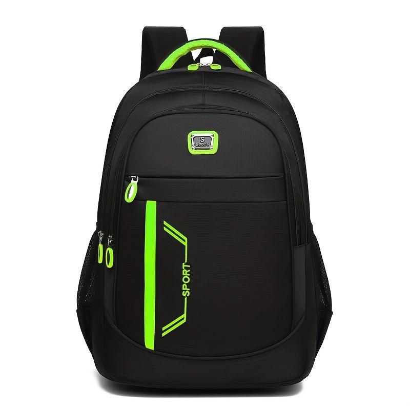 Large Capacity Backpack Student Schoolbags Outdoor Sports Zipper Bag