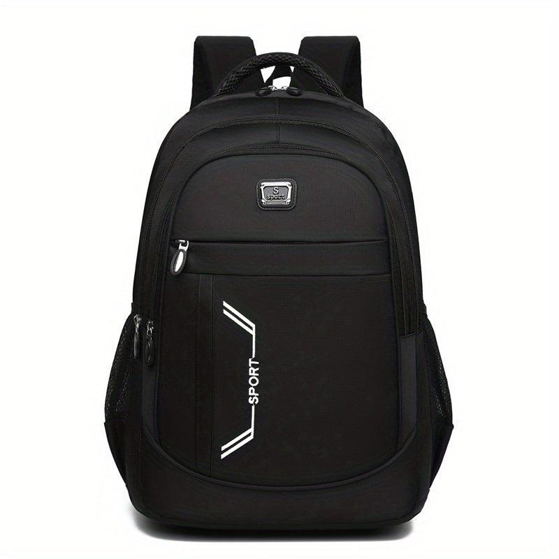 Large Capacity Backpack Student Schoolbags Outdoor Sports Zipper Bag