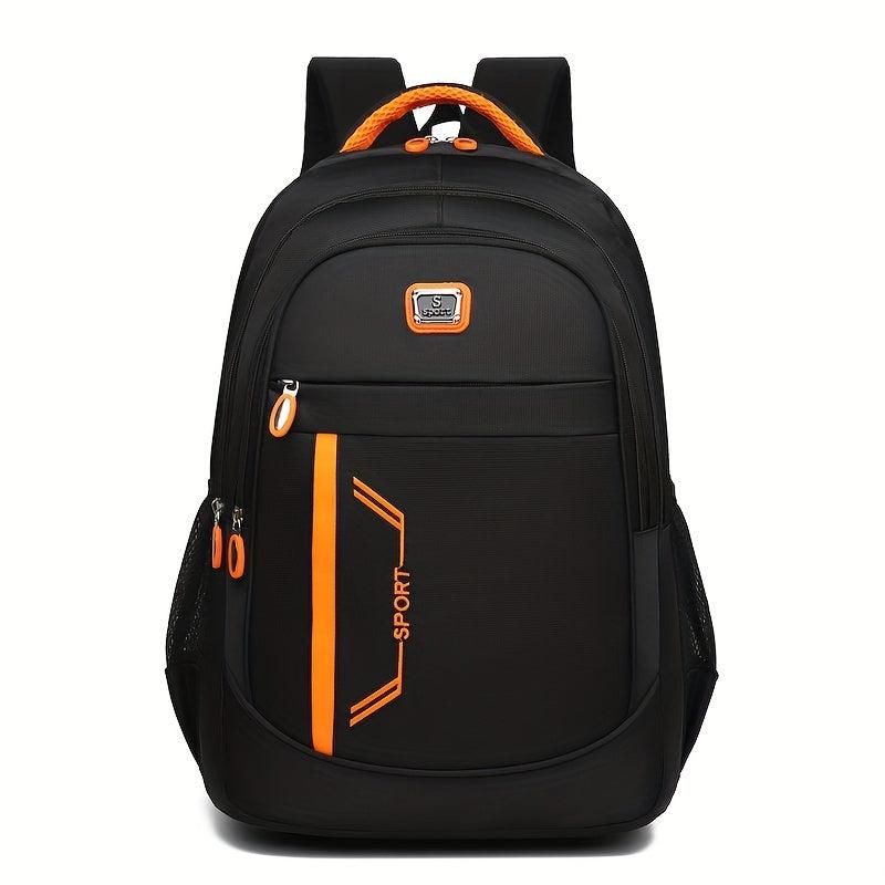 Large Capacity Backpack Student Schoolbags Outdoor Sports Zipper Bag