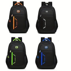 Large Capacity Backpack Student Schoolbags Outdoor Sports Zipper Bag