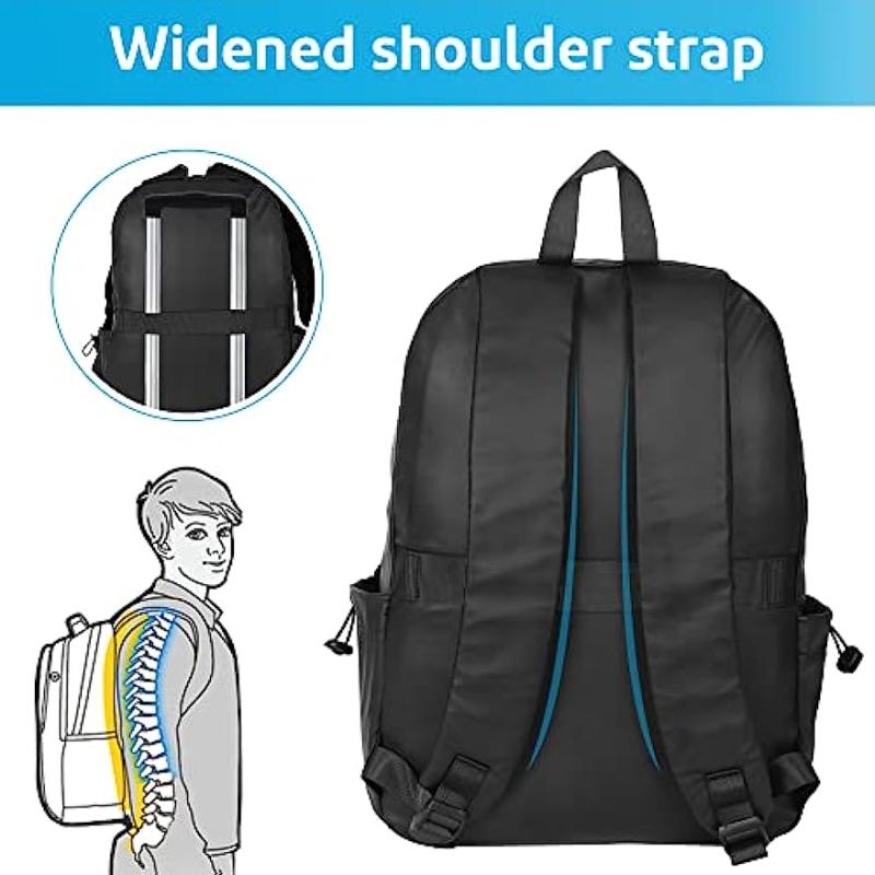 Men's Waterproof Travel Backpack Laptop Bag School Bag