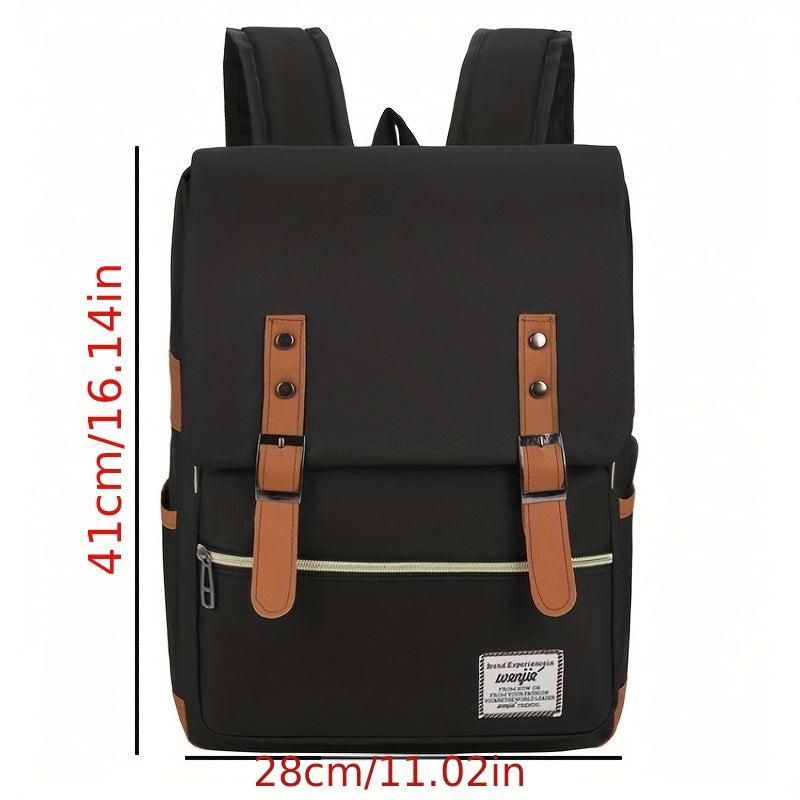 3pc Men's Casual Backpack School Bag Crossbody Bag Set