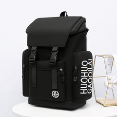 Large Capacity Nylon Backpack for Travel and Commuting