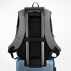 Men's Anti-theft Laptop Backpack Large Capacity USB Charging Business Bag