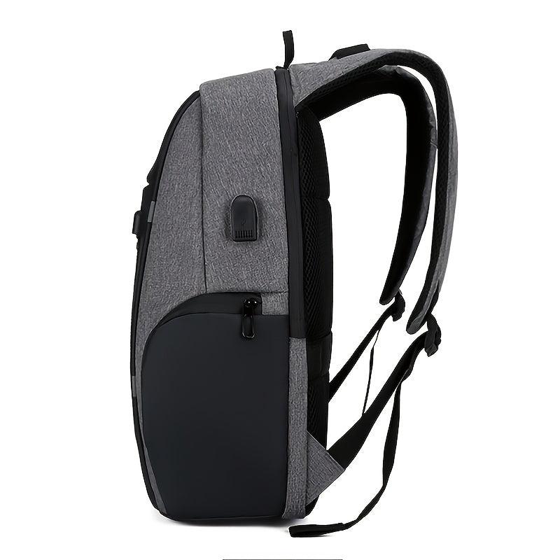 Men's Anti-theft Laptop Backpack Large Capacity USB Charging Business Bag