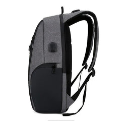 Men's Anti-theft Laptop Backpack Large Capacity USB Charging Business Bag