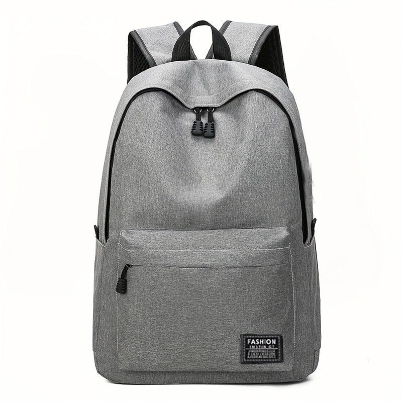 Casual Canvas Backpack Large Capacity School Bag