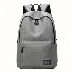 Casual Canvas Backpack Large Capacity School Bag