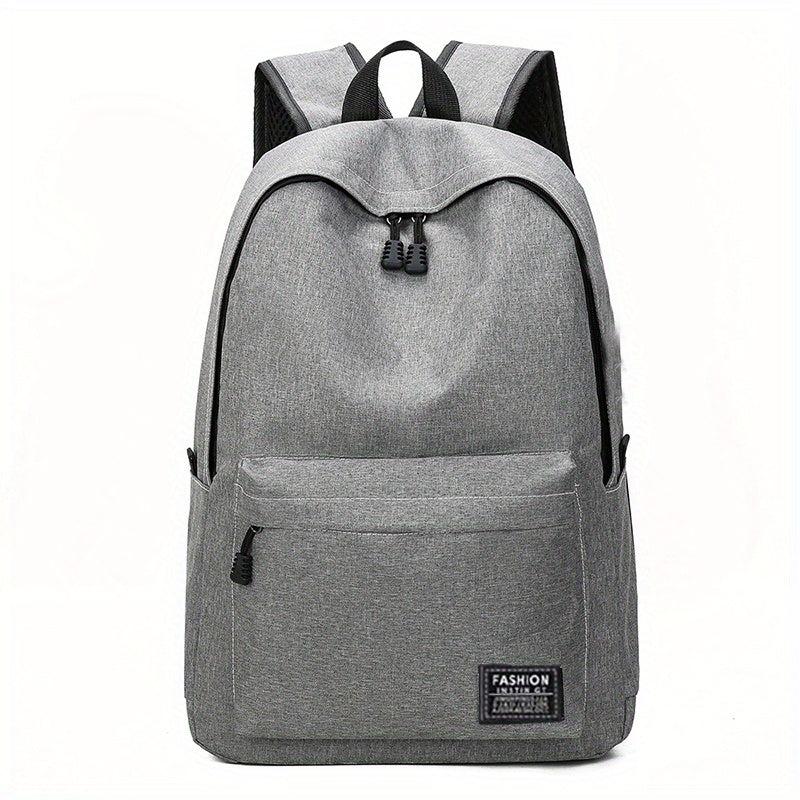 Casual Canvas Backpack Large Capacity School Bag