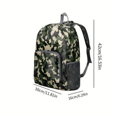 Large Double Shoulder Bag Backpack for Climbing Travel Lightweight Rucksack