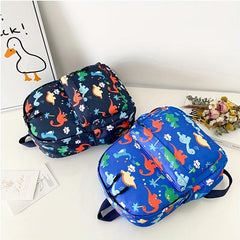 Cartoon Dinosaur Kids School Bag Backpack