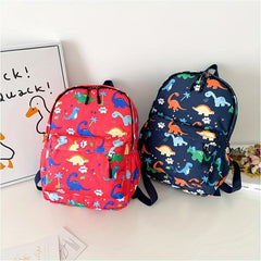 Cartoon Dinosaur Kids School Bag Backpack