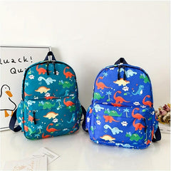 Cartoon Dinosaur Kids School Bag Backpack