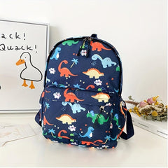 Cartoon Dinosaur Kids School Bag Backpack
