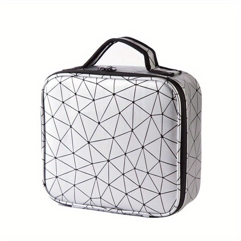 Waterproof Rhombus Toiletry Bag Portable Large Capacity Cosmetics Bag