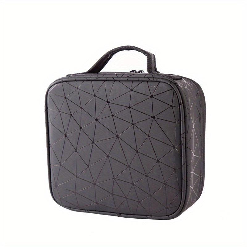 Waterproof Rhombus Toiletry Bag Portable Large Capacity Cosmetics Bag