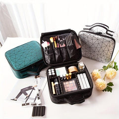 Waterproof Rhombus Toiletry Bag Portable Large Capacity Cosmetics Bag