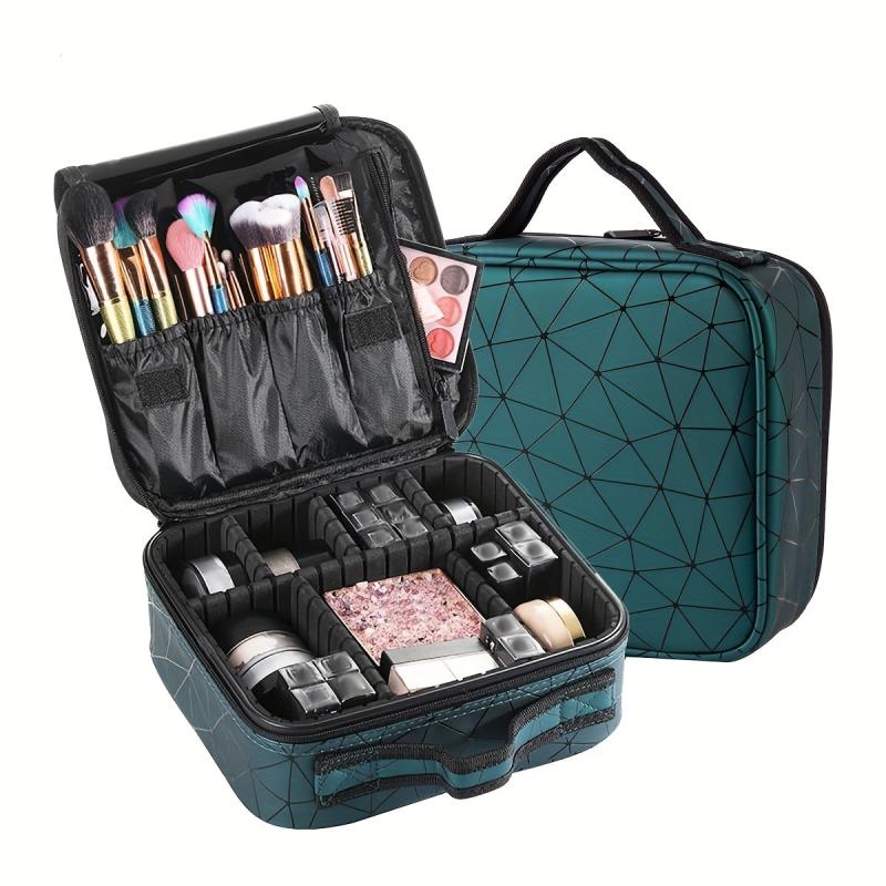 Waterproof Rhombus Toiletry Bag Portable Large Capacity Cosmetics Bag