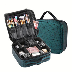 Waterproof Rhombus Toiletry Bag Portable Large Capacity Cosmetics Bag