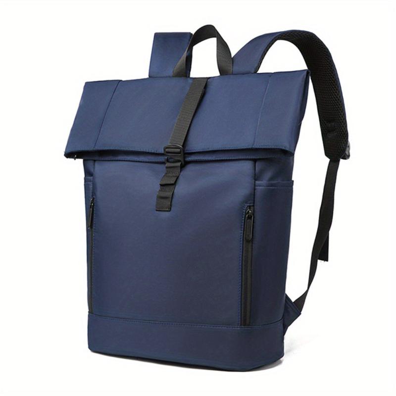 Men's Large Capacity Roll Cover Backpack