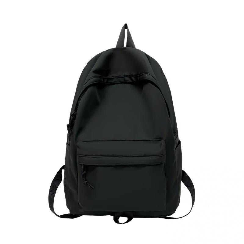 Solid Backpack High School Student Backpack College Student Backpack