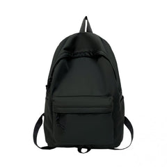 Solid Backpack High School Student Backpack College Student Backpack