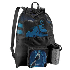 Large Mesh Swimming Bag Pool Beach Backpack