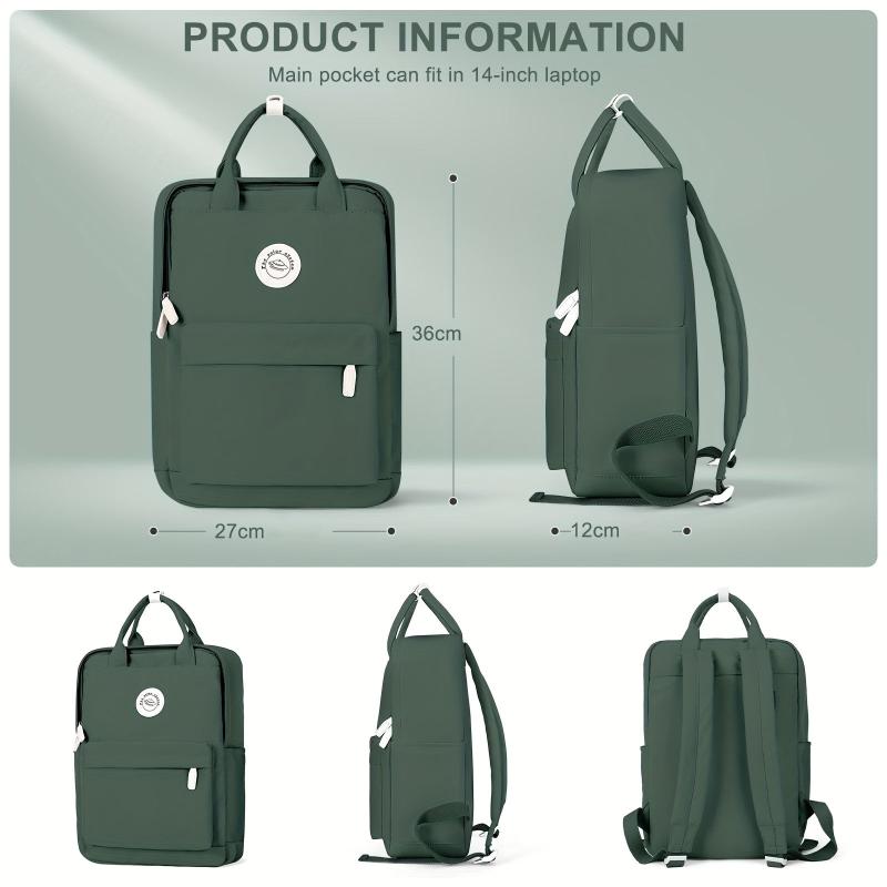 Solid Spine Protection Backpack for Men Women Business School Travel
