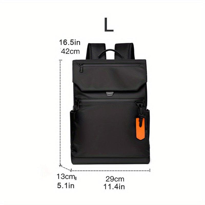 Waterproof Oxford Cloth 14" Laptop Backpack USB Port Outdoor Travel Bag
