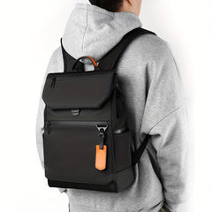 Waterproof Oxford Cloth 14" Laptop Backpack USB Port Outdoor Travel Bag