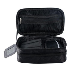 Waterproof Double Layer Travel Makeup Bag Toiletry Pouch