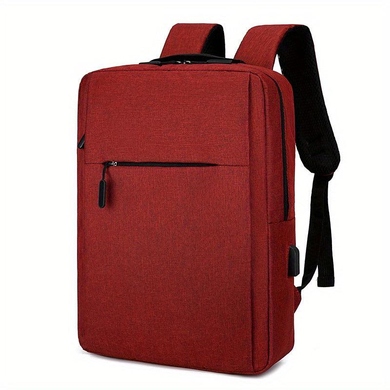 Retro Outdoor Oxford Cloth Charging Backpack