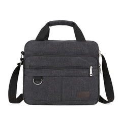 Men's Canvas Briefcase Wear-resistant Handbag
