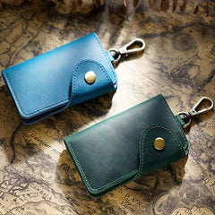 Leather Key Organizer Bag for Men