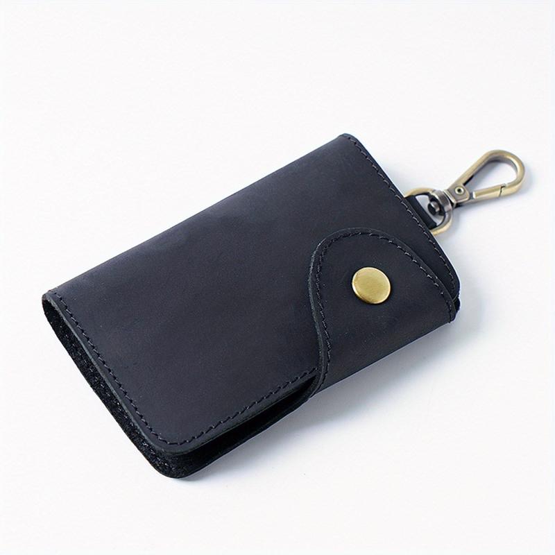 Leather Key Organizer Bag for Men