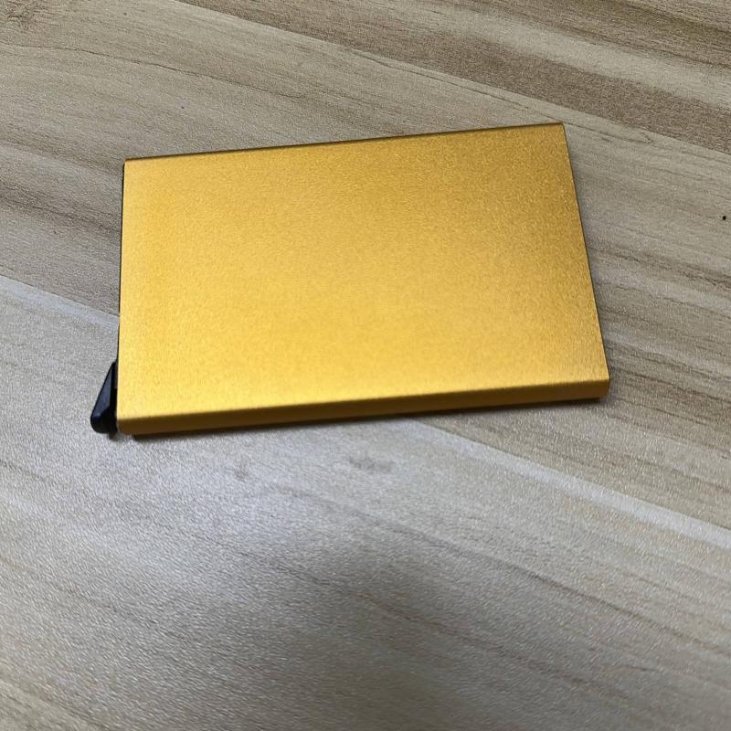Minimalist RFID Blocking Card Holder Wallet