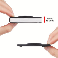 Aluminum Alloy Card Holder Wallet Metal Wallet For Credit Card Bank Card