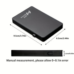 RFID ID Credit Card Holder Thin Aluminium Pop-up Metal Wallet